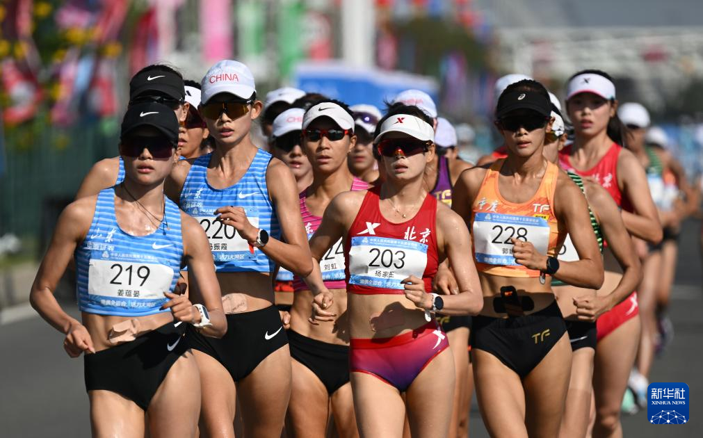 九游体育全运会丨田径——女子20公里竞走决赛举行(图26)