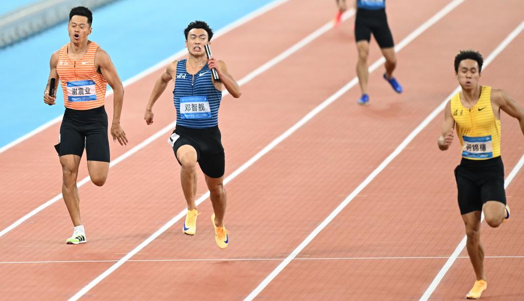 全运会｜田九游体育径新项4×100米混合接力亮相 首次跨境马拉松完赛(图3)