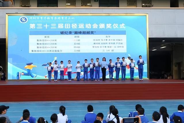 九游体育深圳市蛇口育才教育集团育才三小第33届田径运动会圆满举行(图5)
