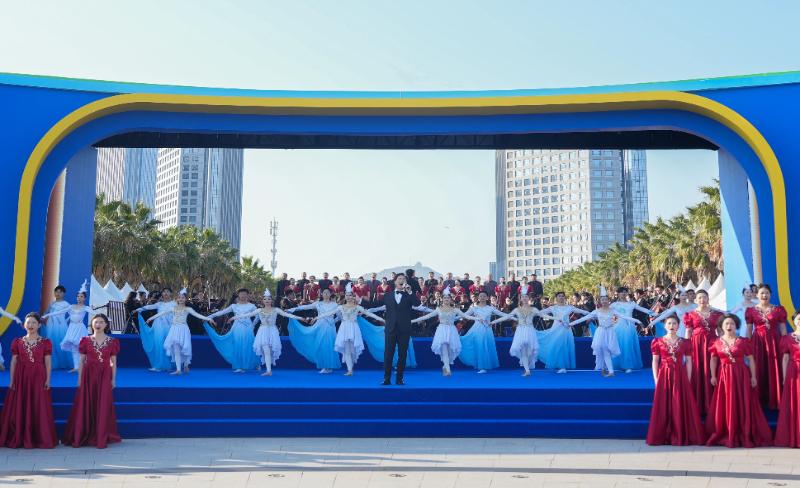 九游体育寓“体”于乐 奔向未来——“运动之美”体育文化展示交流活动侧记(图4)