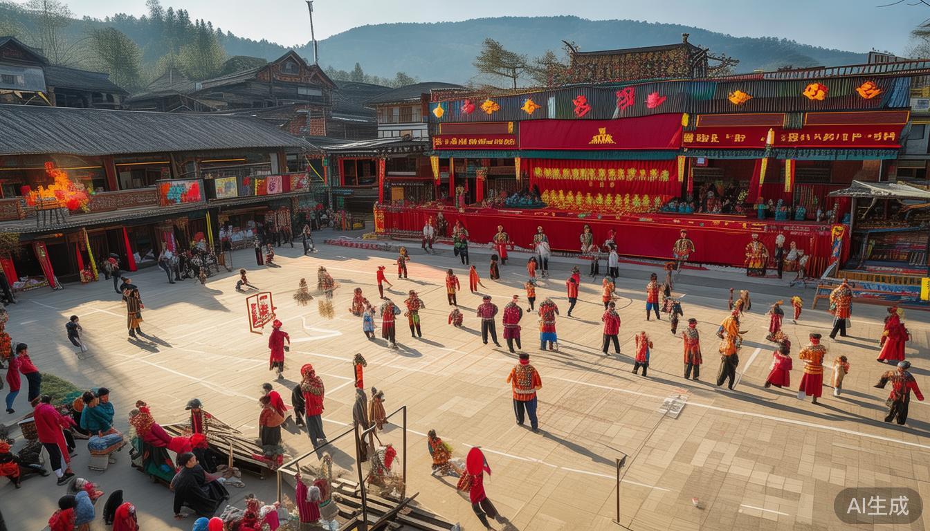 想知道田坝镇如何用一场荞麦节引爆全村狂欢？体育竞技九游体育(图7)