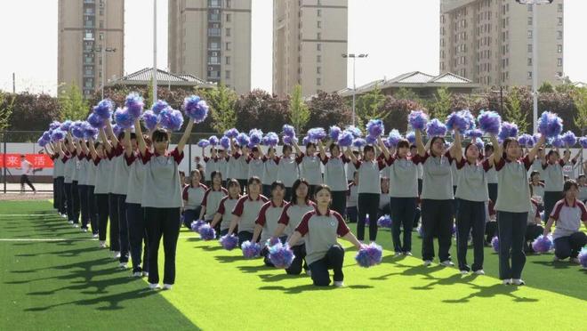 九游体育【永济】涑北中学举办第二十五届田径运动会(图7)